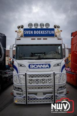 Truckshow Zet ma op de Bult een vrijdagavond en zaterdag vol kracht, geluid en gezelligheid aan de Hondweg bij Jan bakker in Dronten. - © NWVFoto.nl