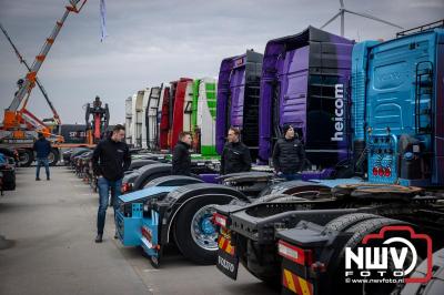 Truckshow Zet ma op de Bult een vrijdagavond en zaterdag vol kracht, geluid en gezelligheid aan de Hondweg bij Jan bakker in Dronten. - © NWVFoto.nl