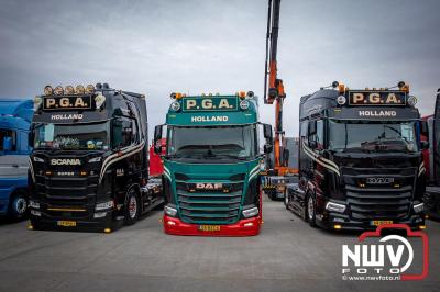 Truckshow Zet ma op de Bult een vrijdagavond en zaterdag vol kracht, geluid en gezelligheid aan de Hondweg bij Jan bakker in Dronten. - © NWVFoto.nl