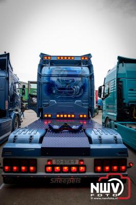 Truckshow Zet ma op de Bult een vrijdagavond en zaterdag vol kracht, geluid en gezelligheid aan de Hondweg bij Jan bakker in Dronten. - © NWVFoto.nl