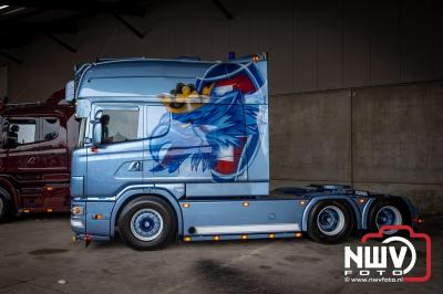 Truckshow Zet ma op de Bult een vrijdagavond en zaterdag vol kracht, geluid en gezelligheid aan de Hondweg bij Jan bakker in Dronten. - © NWVFoto.nl