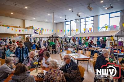 Lente Fair in de Maranathakerk op ’t Harde: gezelligheid voor jong en oud - © NWVFoto.nl