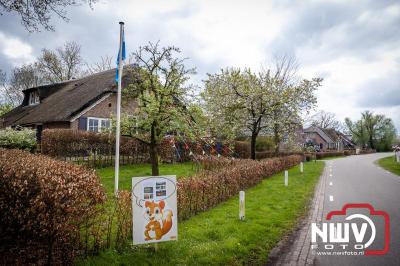 80 jaar bevrijding: Oosterwoldenaren laten hun straten spreken. - © NWVFoto.nl