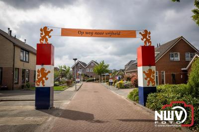 80 jaar bevrijding: Oosterwoldenaren laten hun straten spreken. - © NWVFoto.nl