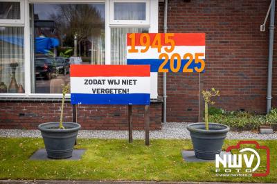 80 jaar bevrijding: Oosterwoldenaren laten hun straten spreken. - © NWVFoto.nl