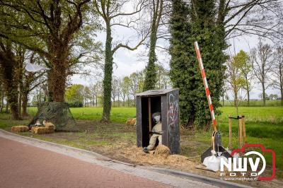 80 jaar bevrijding: Oosterwoldenaren laten hun straten spreken. - © NWVFoto.nl