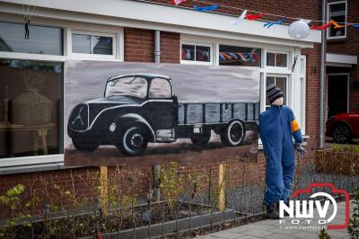 80 jaar bevrijding: Oosterwoldenaren laten hun straten spreken. - © NWVFoto.nl