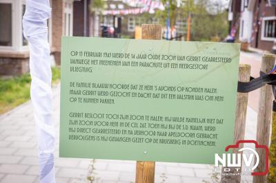 80 jaar bevrijding: Oosterwoldenaren laten hun straten spreken. - © NWVFoto.nl