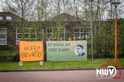 80 jaar bevrijding: Oosterwoldenaren laten hun straten spreken. - © NWVFoto.nl