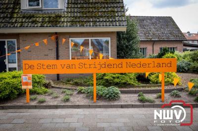 80 jaar bevrijding: Oosterwoldenaren laten hun straten spreken. - © NWVFoto.nl