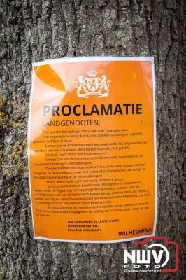 80 jaar bevrijding: Oosterwoldenaren laten hun straten spreken. - © NWVFoto.nl
