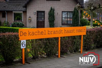 80 jaar bevrijding: Oosterwoldenaren laten hun straten spreken. - © NWVFoto.nl