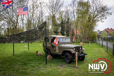 80 jaar bevrijding: Oosterwoldenaren laten hun straten spreken. - © NWVFoto.nl