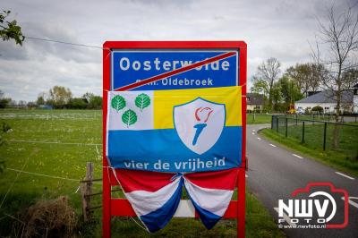 80 jaar bevrijding: Oosterwoldenaren laten hun straten spreken. - © NWVFoto.nl