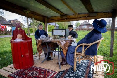80 jaar bevrijding: Oosterwoldenaren laten hun straten spreken. - © NWVFoto.nl