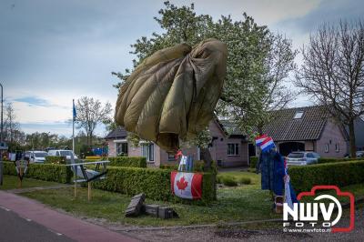 80 jaar bevrijding: Oosterwoldenaren laten hun straten spreken. - © NWVFoto.nl