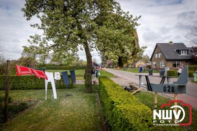 80 jaar bevrijding: Oosterwoldenaren laten hun straten spreken. - © NWVFoto.nl