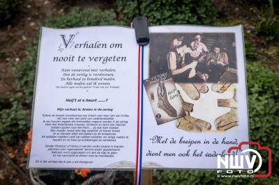 80 jaar bevrijding: Oosterwoldenaren laten hun straten spreken. - © NWVFoto.nl