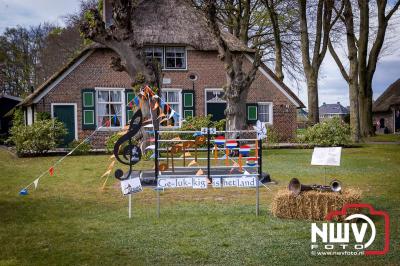 80 jaar bevrijding: Oosterwoldenaren laten hun straten spreken. - © NWVFoto.nl