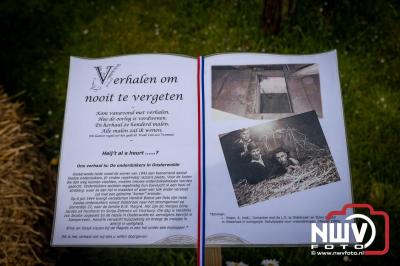 80 jaar bevrijding: Oosterwoldenaren laten hun straten spreken. - © NWVFoto.nl