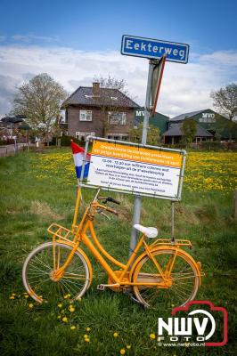80 jaar bevrijding: Oosterwoldenaren laten hun straten spreken. - © NWVFoto.nl