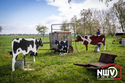 80 jaar bevrijding: Oosterwoldenaren laten hun straten spreken. - © NWVFoto.nl