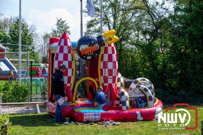 Koningsdag gezelligheid in de gemeente Oldebroek. - © NWVFoto.nl
