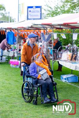 Koningsdag gezelligheid in de gemeente Oldebroek. - © NWVFoto.nl