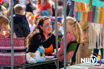 Koningsdag gezelligheid in de gemeente Oldebroek. - © NWVFoto.nl