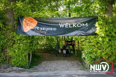 Bezoekersgroei voor Grote Vrijheid Festival 2025 aan Tempelweg in Elburg. - © NWVFoto.nl