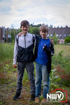 Geslaagde Start: Eerste Avond van de Avondvierdaagse op ’t Harde met een Kleine 600 Wandelaars. - © NWVFoto.nl