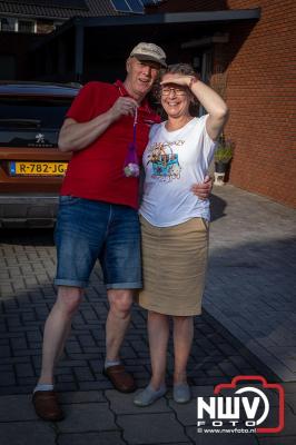 Wat een geweldige slotavond van de avondwandelvierdaagse op 't Harde. - © NWVFoto.nl