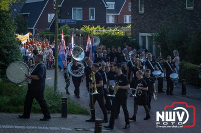 Wat een geweldige slotavond van de avondwandelvierdaagse op 't Harde. - © NWVFoto.nl