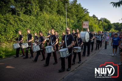 Wat een geweldige slotavond van de avondwandelvierdaagse op 't Harde. - © NWVFoto.nl