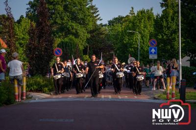 Wat een geweldige slotavond van de avondwandelvierdaagse op 't Harde. - © NWVFoto.nl