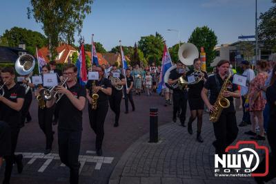 Wat een geweldige slotavond van de avondwandelvierdaagse op 't Harde. - © NWVFoto.nl
