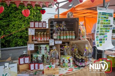 Dorpsfeest Oostendorp Bruist met muziek marktkramen en kinderkleedjes markt. - © NWVFoto.nl