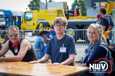 TruckRun Noord West Veluwe. Vrachtwagens Beleving en Sfeer vanaf het Jan Bakker terrein in Wezep. - © NWVFoto.nl