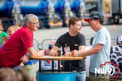 TruckRun Noord West Veluwe. Vrachtwagens Beleving en Sfeer vanaf het Jan Bakker terrein in Wezep. - © NWVFoto.nl
