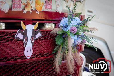 TruckRun Noord West Veluwe. Vrachtwagens Beleving en Sfeer vanaf het Jan Bakker terrein in Wezep. - © NWVFoto.nl