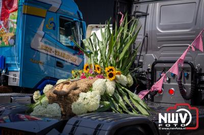TruckRun Noord West Veluwe. Vrachtwagens Beleving en Sfeer vanaf het Jan Bakker terrein in Wezep. - © NWVFoto.nl