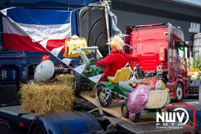 TruckRun Noord West Veluwe. Vrachtwagens Beleving en Sfeer vanaf het Jan Bakker terrein in Wezep. - © NWVFoto.nl