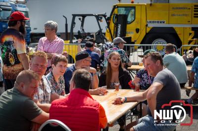TruckRun Noord West Veluwe. Vrachtwagens Beleving en Sfeer vanaf het Jan Bakker terrein in Wezep. - © NWVFoto.nl