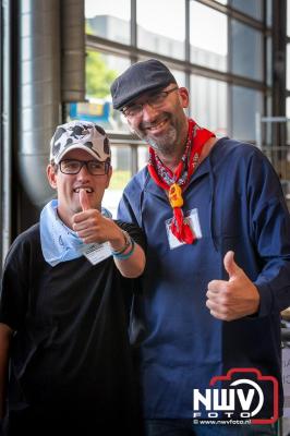 TruckRun Noord West Veluwe. Vrachtwagens Beleving en Sfeer vanaf het Jan Bakker terrein in Wezep. - © NWVFoto.nl