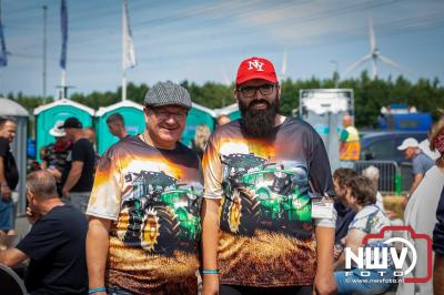 TruckRun Noord West Veluwe. Vrachtwagens Beleving en Sfeer vanaf het Jan Bakker terrein in Wezep. - © NWVFoto.nl