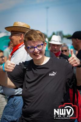 TruckRun Noord West Veluwe. Vrachtwagens Beleving en Sfeer vanaf het Jan Bakker terrein in Wezep. - © NWVFoto.nl
