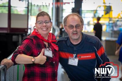TruckRun Noord West Veluwe. Vrachtwagens Beleving en Sfeer vanaf het Jan Bakker terrein in Wezep. - © NWVFoto.nl