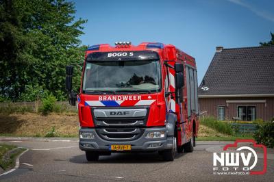 TruckRun Noord West Veluwe. Vrachtwagens Beleving en Sfeer vanaf het Jan Bakker terrein in Wezep. - © NWVFoto.nl
