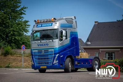 TruckRun Noord West Veluwe. Vrachtwagens Beleving en Sfeer vanaf het Jan Bakker terrein in Wezep. - © NWVFoto.nl