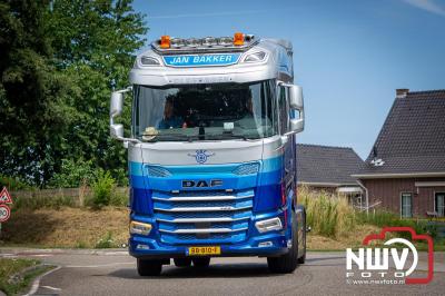 TruckRun Noord West Veluwe. Vrachtwagens Beleving en Sfeer vanaf het Jan Bakker terrein in Wezep. - © NWVFoto.nl